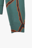 Allover Oxley Print Organic Cotton Hoodie
