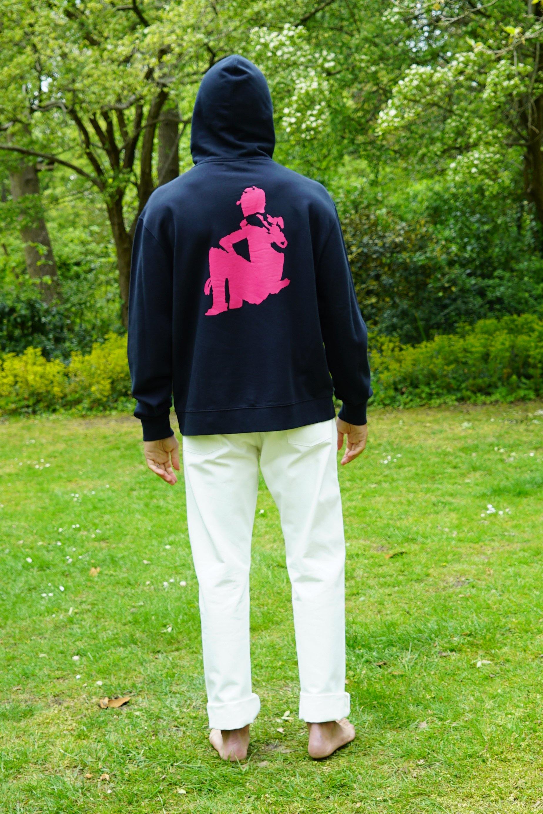 Sid Print Organic Cotton Hoodie - Oxley Official