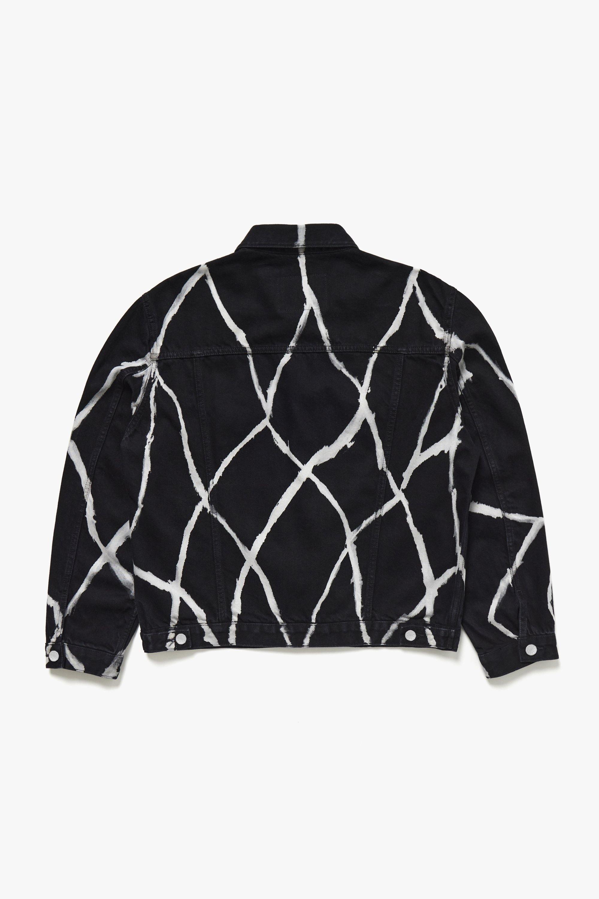 Oxley Hand Printed Organic Cotton Denim Jacket - Oxley Official
