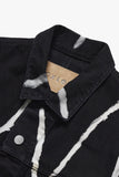 Oxley Hand Printed Organic Cotton Denim Jacket - Oxley Official