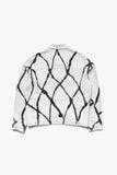 Oxley Hand Printed Organic Cotton Denim Jacket - Oxley Official
