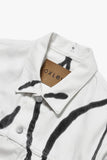 Oxley Hand Printed Organic Cotton Denim Jacket - Oxley Official