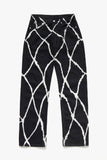 Oxley Hand Printed Organic Cotton Denim Jeans - Oxley Official