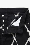 Oxley Hand Printed Organic Cotton Denim Jeans - Oxley Official