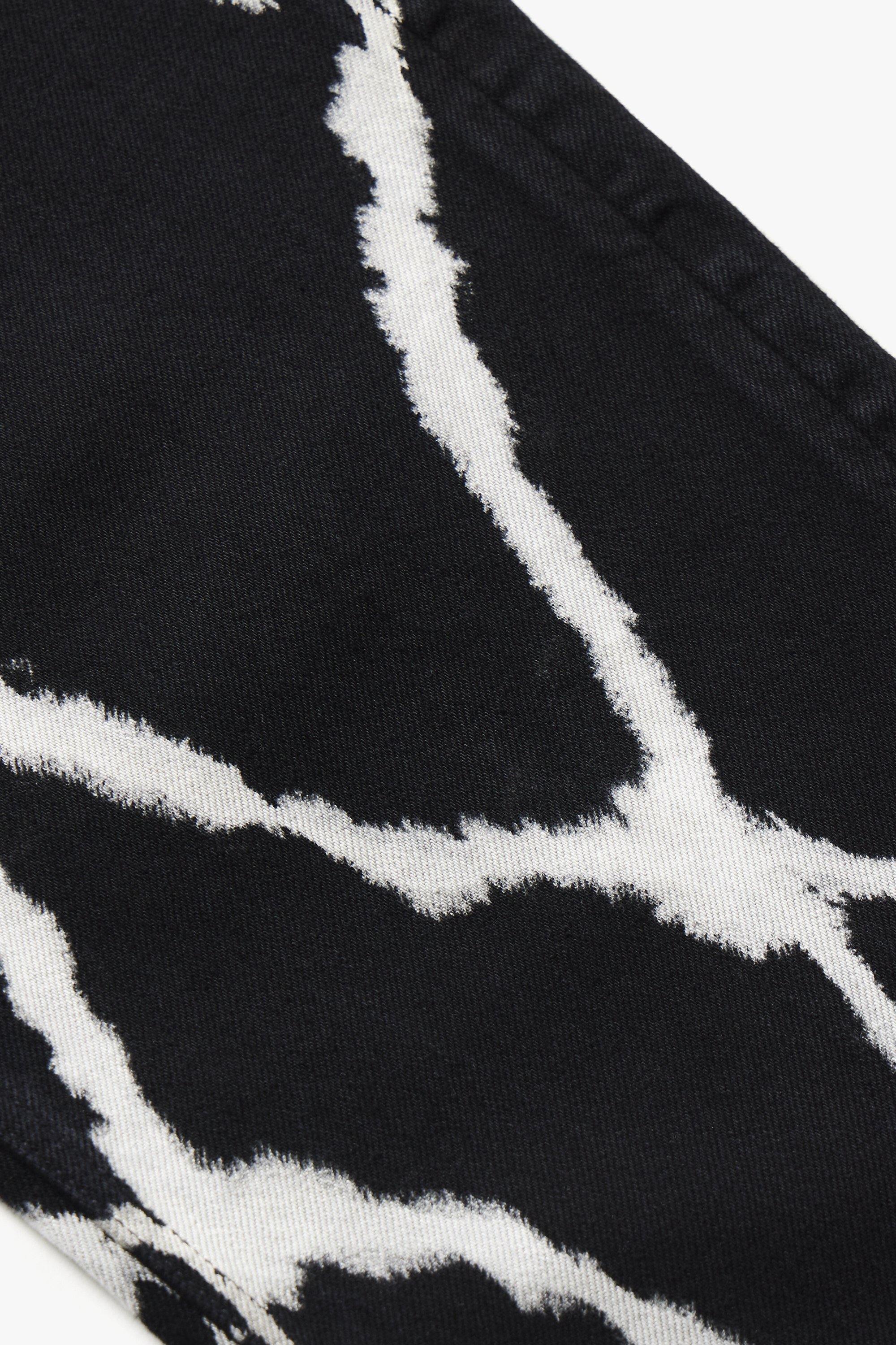 Oxley Hand Printed Organic Cotton Denim Jeans - Oxley Official