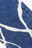 Oxley Hand Printed Organic Bleached Cotton Denim Jeans - Oxley Official
