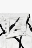 Oxley Hand Printed Organic Cotton Denim Jeans - Oxley Official