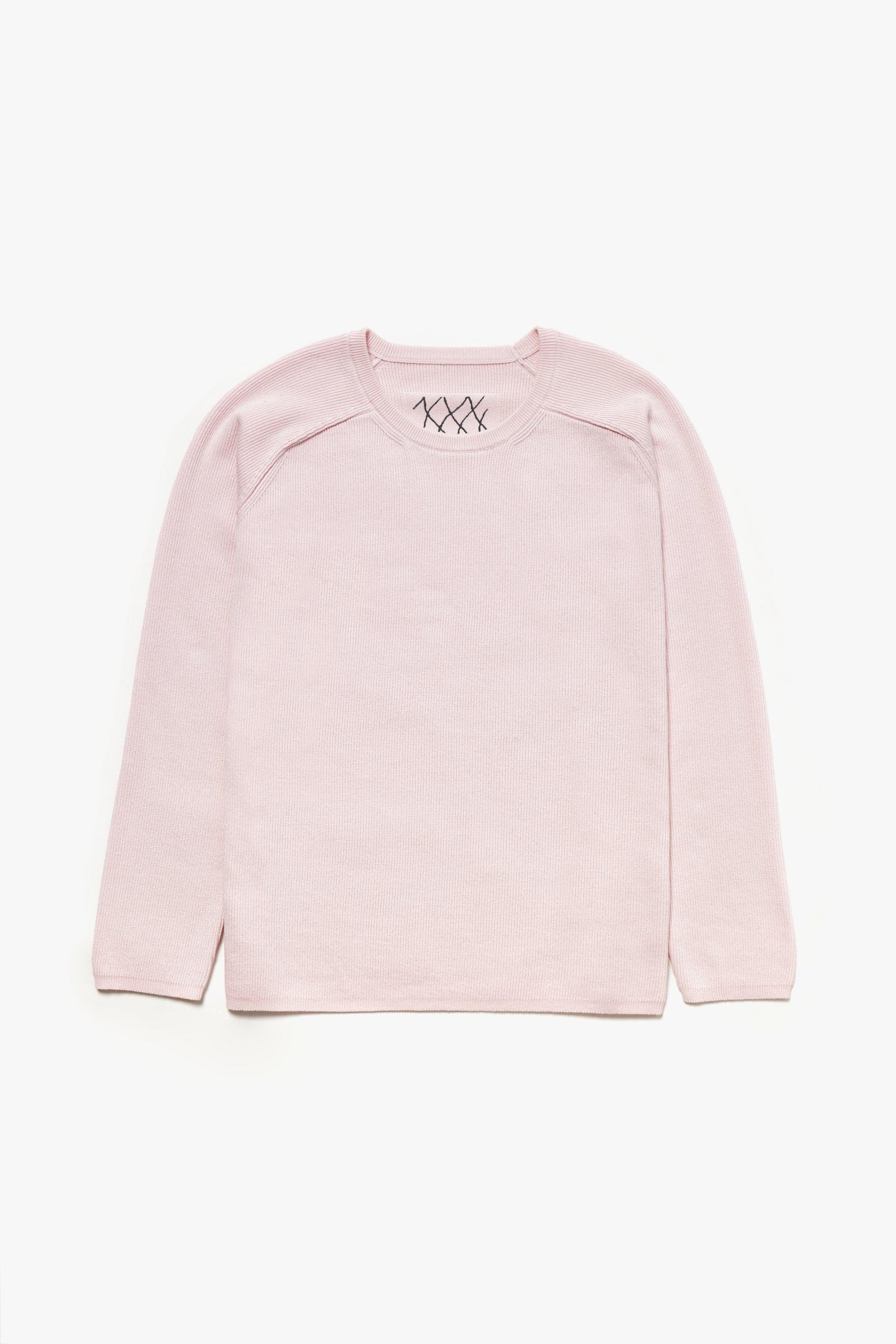 Embroidered Stitch Raglan Sleeve Organic Cotton Top - Oxley Official