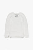 Embroidered Stitch Raglan Sleeve Organic Cotton Top - Oxley Official