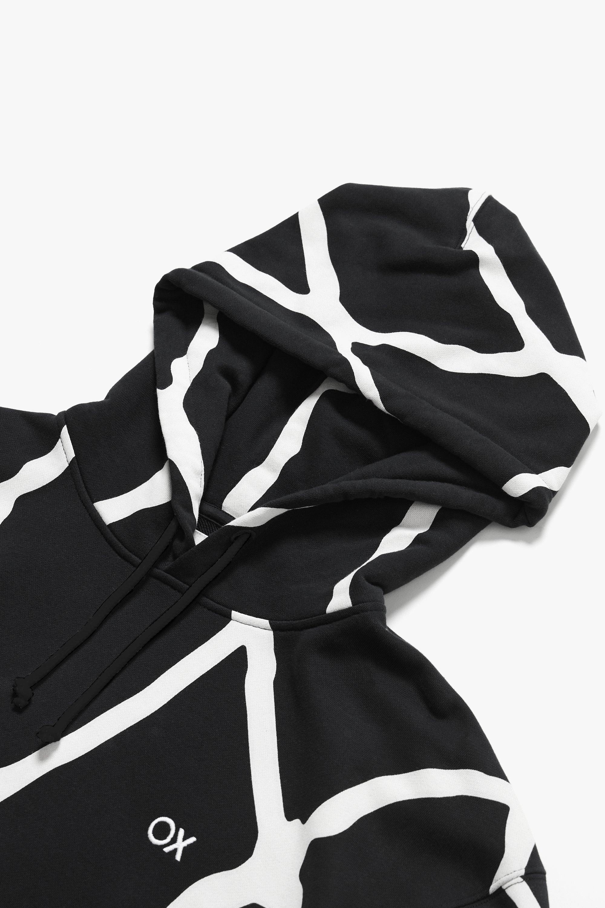 Allover Oxley Print Organic Cotton Hoodie - Oxley Official