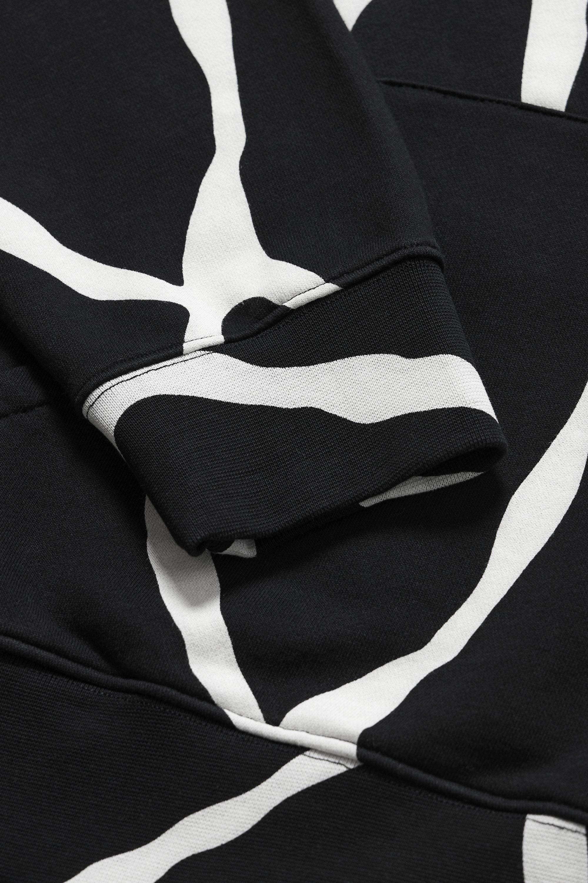Allover Oxley Print Organic Cotton Hoodie - Oxley Official