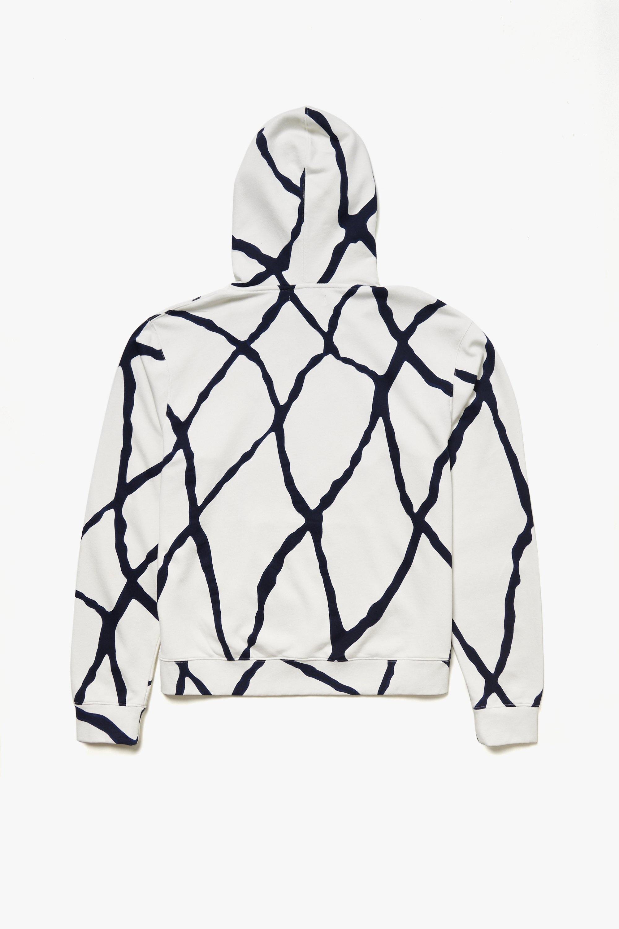 Allover Oxley Print Organic Cotton Hoodie - Oxley Official