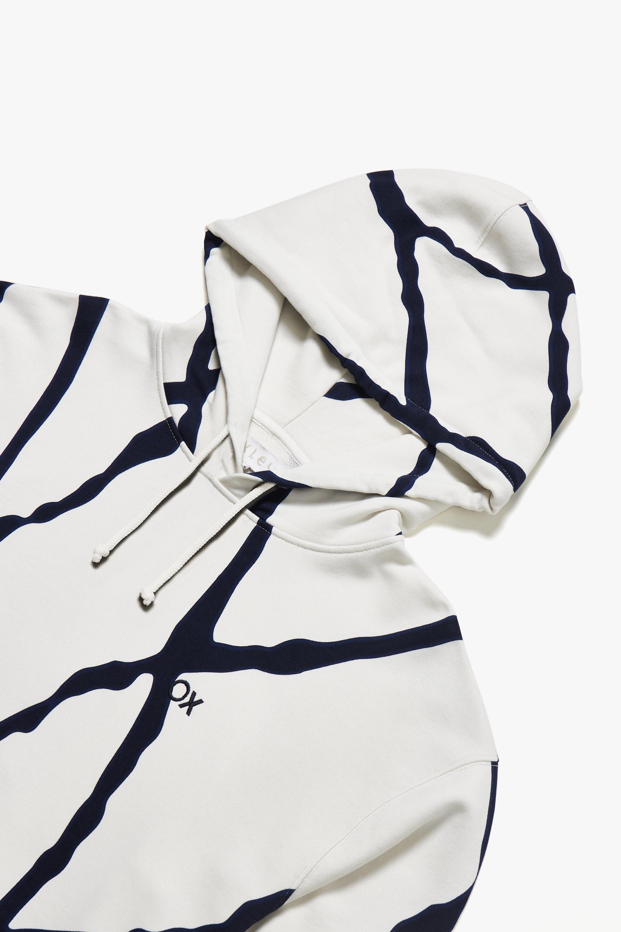 Allover Oxley Print Organic Cotton Hoodie - Oxley Official