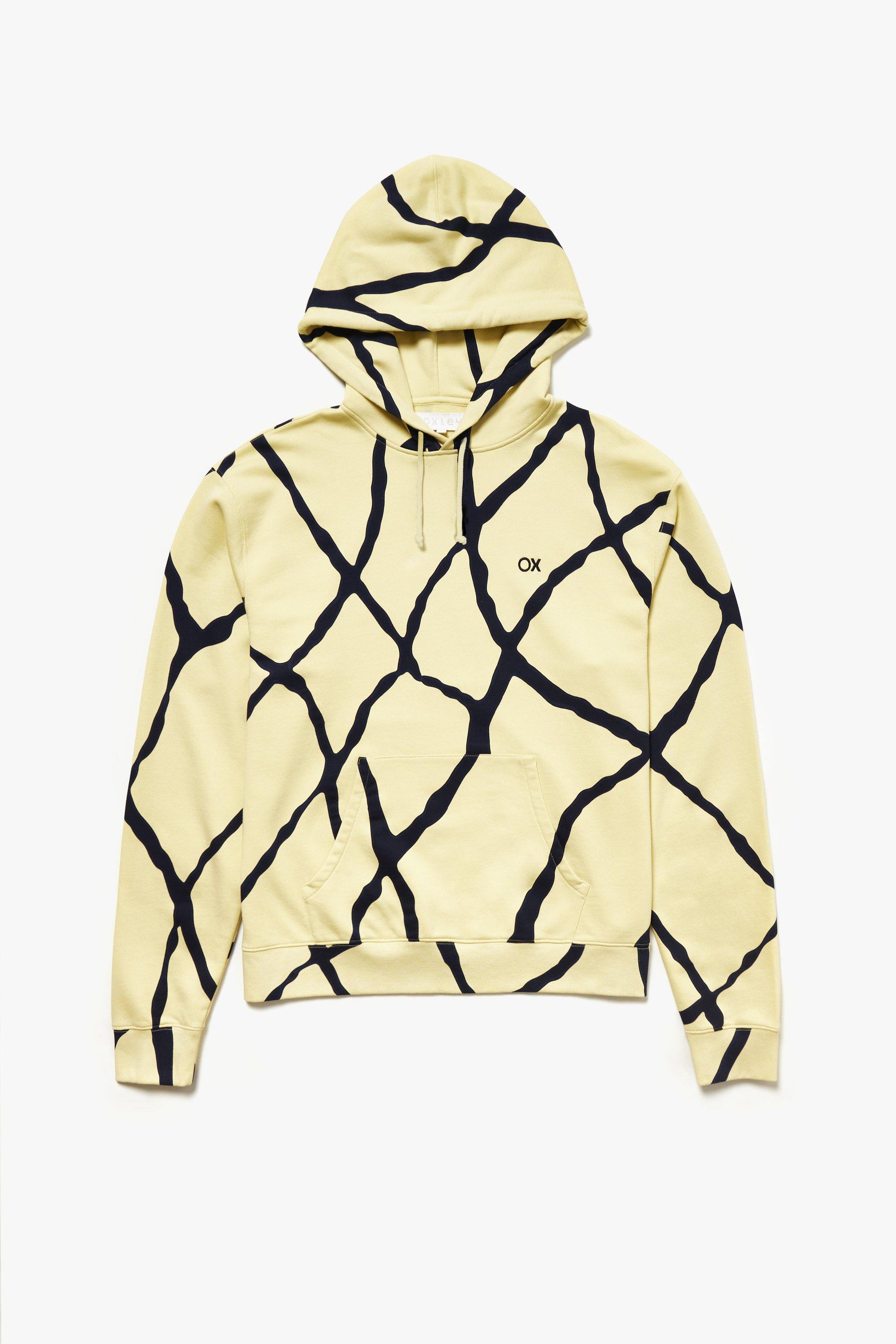 Allover Oxley Print Organic Cotton Hoodie - Oxley Official