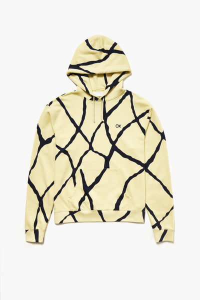 Allover Oxley Print Organic Cotton Hoodie Oxley Official
