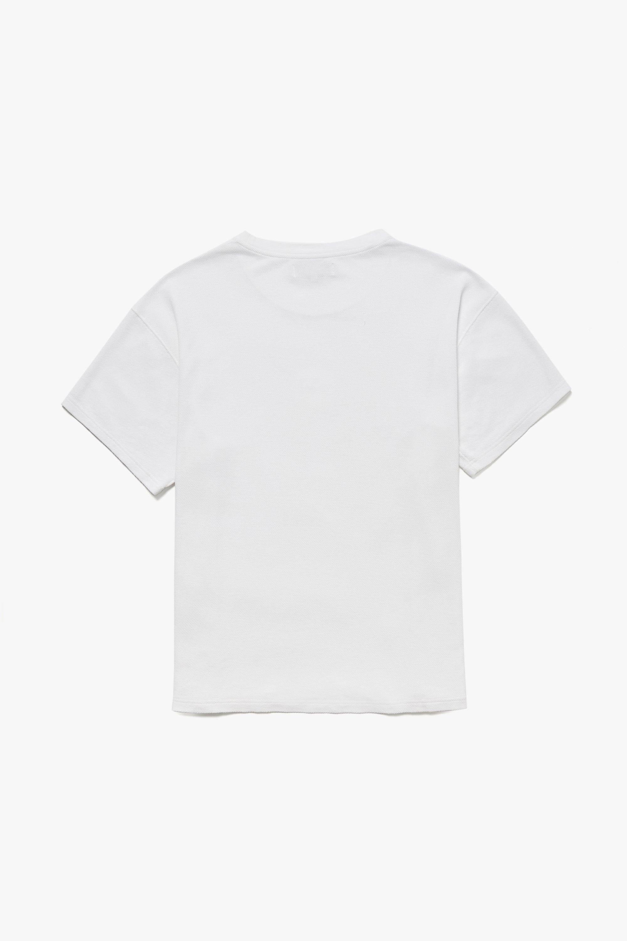 OX Embroidered Organic Cotton Pique T-Shirt - Oxley Official