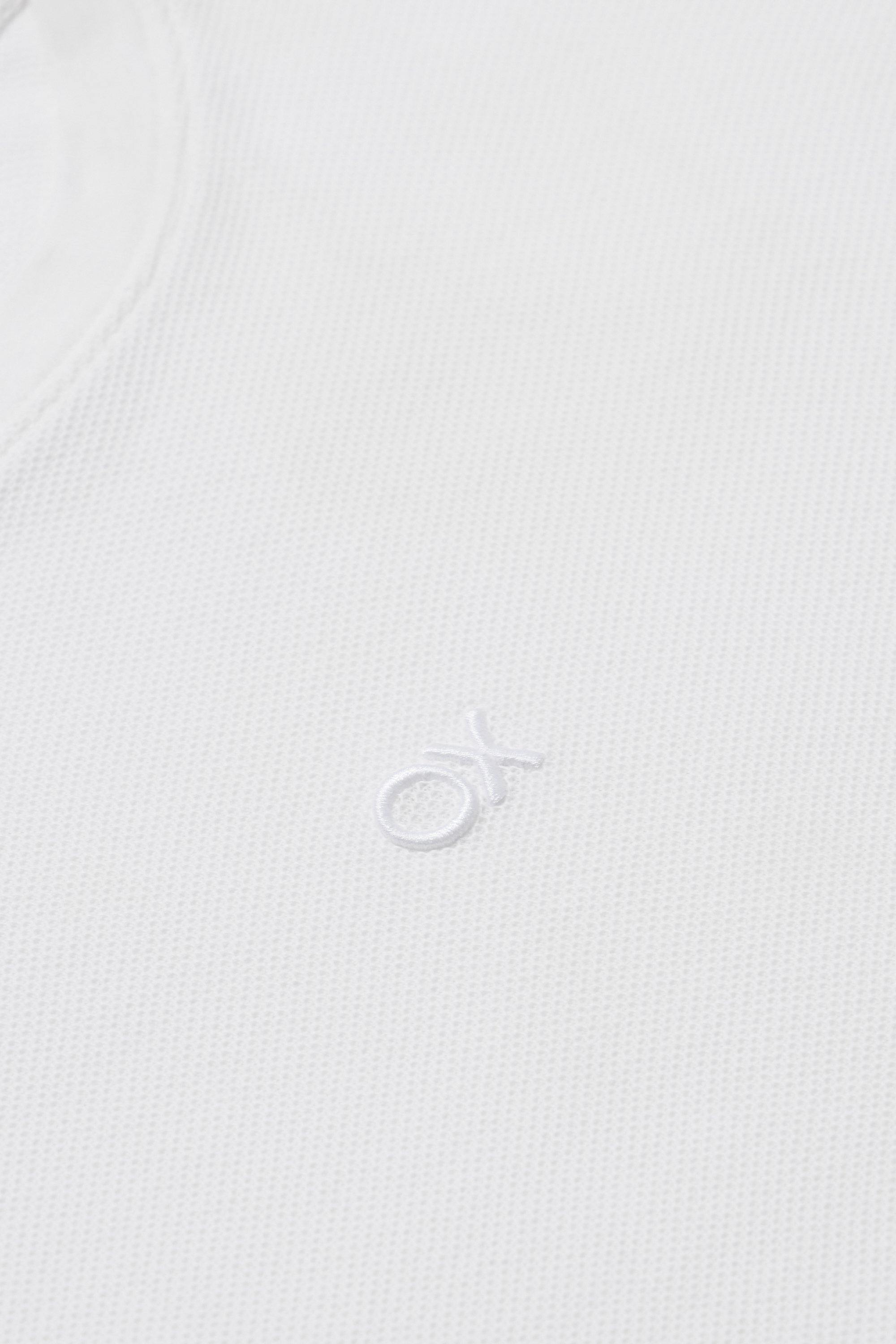 OX Embroidered Organic Cotton Pique T-Shirt - Oxley Official