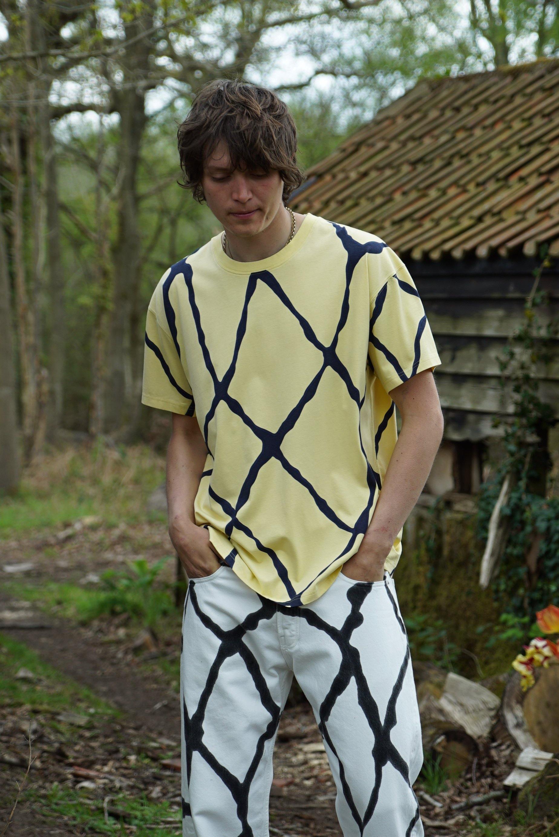 Allover Oxley Print Organic Cotton T-Shirt - Oxley Official