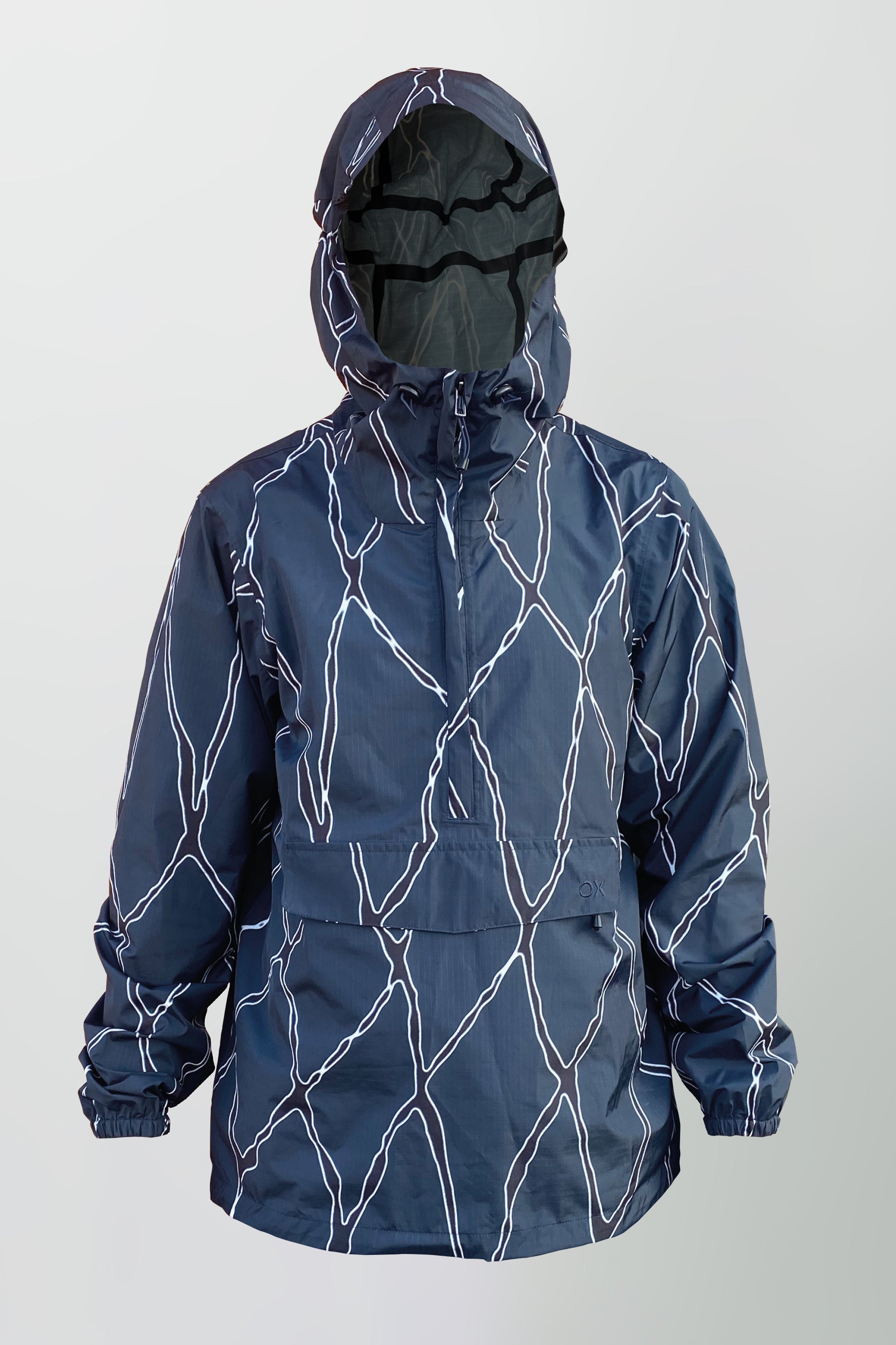 OXLEY PRINTED SHELL JACKET